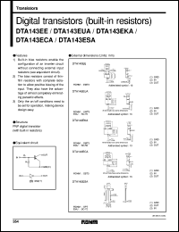 DTA143XSA Datasheet