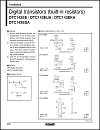 DTC144EKA Datasheet