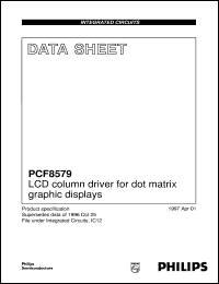 PCF8579H/F1 Datasheet
