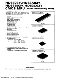 HD63C01Y0H Datasheet