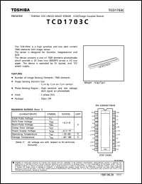 TCD1503D Datasheet