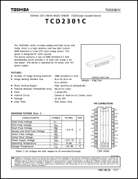 TCD2300C Datasheet
