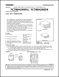 TC7WH245FK Datasheet