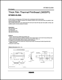 KF3003-GL50A Datasheet