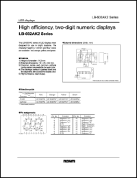 LB-603MF Datasheet