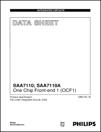 SAA7110WP/01 Datasheet