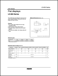LD-603YY Datasheet