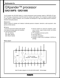 QX2130FS Datasheet