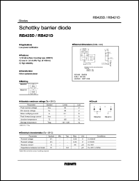 RB421D Datasheet