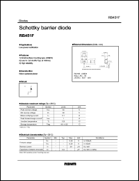 RB451F Datasheet