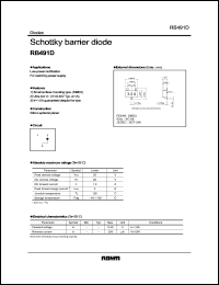 RB491D Datasheet