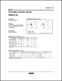 RB501V-40 Datasheet