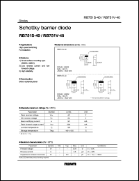 RB751V-40 Datasheet