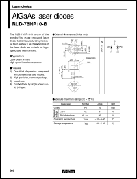 RLD-78NP10-B Datasheet