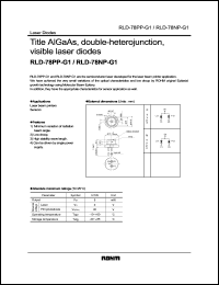 RLD-78PP-G1 Datasheet