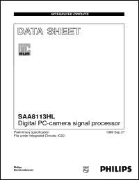 SAA8113HL/C101/R5 Datasheet