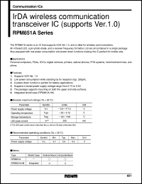 RPM851A-H6 Datasheet