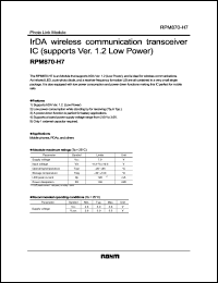 RPM870-H7 Datasheet