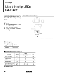 SML-510MW Datasheet