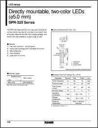 SPR-325MVW Datasheet