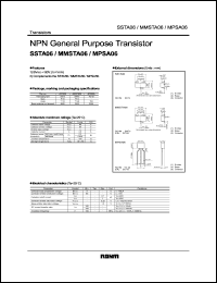 MPSA06 Datasheet