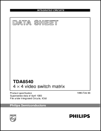 TDA8540T/C2 Datasheet