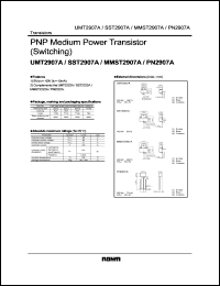 UMT2907A Datasheet