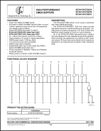 IDT54827CSOB Datasheet