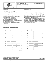 IDT74FCT163ATPB Datasheet