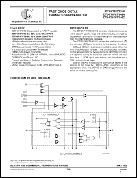 IDT54FCT646CTPYB Datasheet