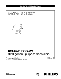 BC847W Datasheet