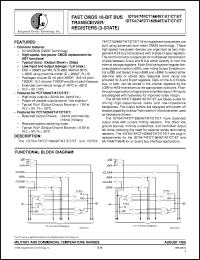 IDT54FCT162646CTEB Datasheet