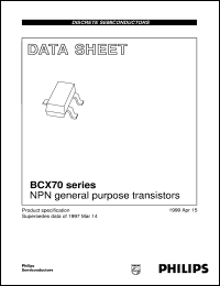 BCX70K Datasheet