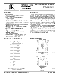 IDT54FCT2645DTSOB Datasheet