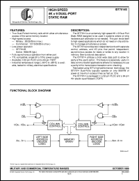 IDT7383L45FFB Datasheet