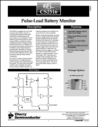 CS2516KDR8 Datasheet