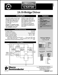 CS3720XM7 Datasheet