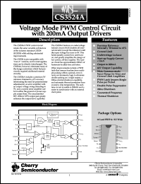 CS3524AGNWR16 Datasheet