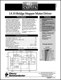CS3717AGNF16 Datasheet