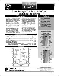 CS4121EDWFR20 Datasheet