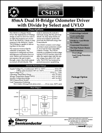 CS4161XN8 Datasheet