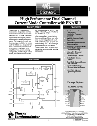 CS3865CGN16 Datasheet