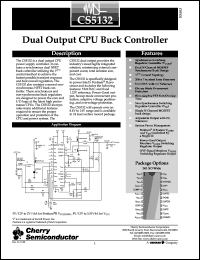 CS5132GDWR24 Datasheet