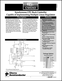CS51313GDR16 Datasheet