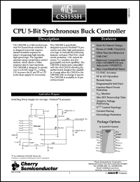 CS5155GD16 Datasheet