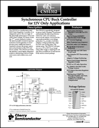 CS51312GD16 Datasheet