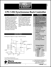 CS5157GDR16 Datasheet