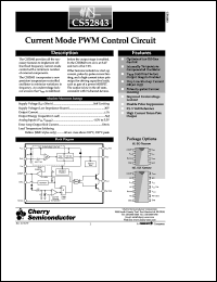 CS52843ED14 Datasheet