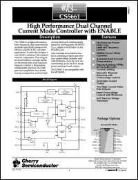 CS5661EDW16 Datasheet