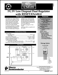 CS8135YTHA5 Datasheet